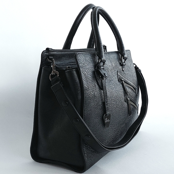 Rebecca Minkoff Jamie Large Leather Satchel Bag - Picture 7 of 16